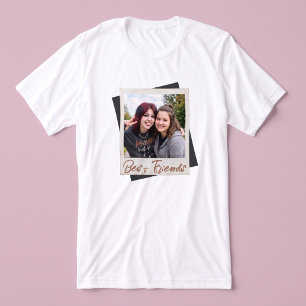 Polaroid-Besten-Freunde-Fotovorlage Tri-Blend Shirt