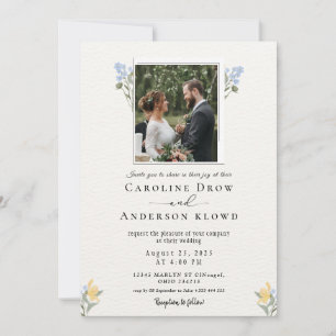 Polaroid-Foto-Hochzeitseinladung Einladung