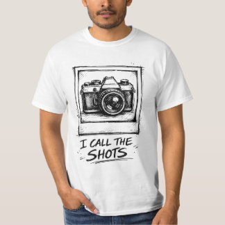 Polaroid-Kamera-Skizze Ich Bestimme Die Regeln Sar T-Shirt