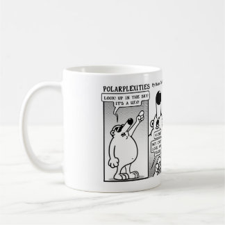 Polarplexities Cartoon-Streifen Kaffeetasse