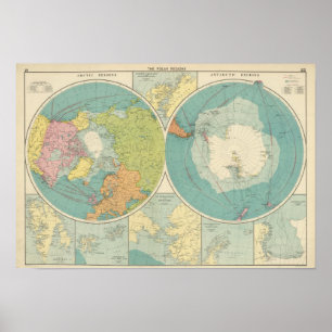 Polarregionen Poster
