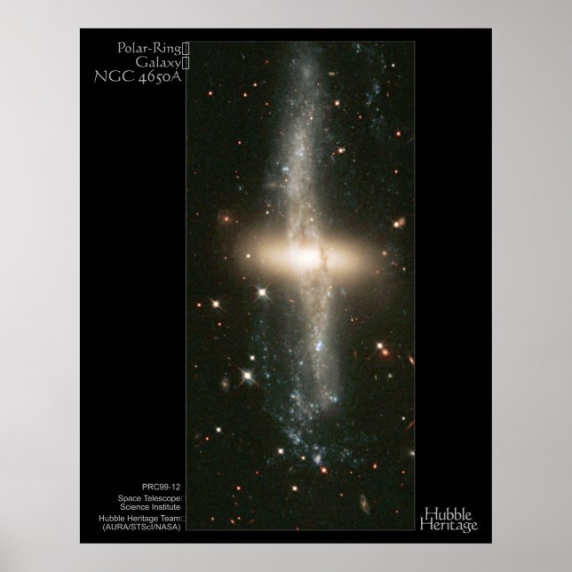 PolarRingGalaxy-NGC4650A-1999-12 Poster (Vorne)
