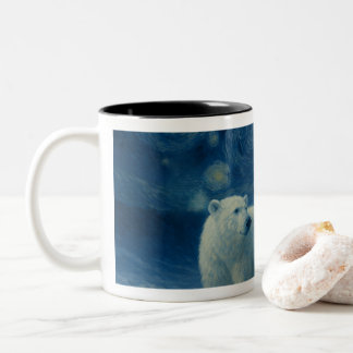 Polarstern-Tasse Zweifarbige Tasse