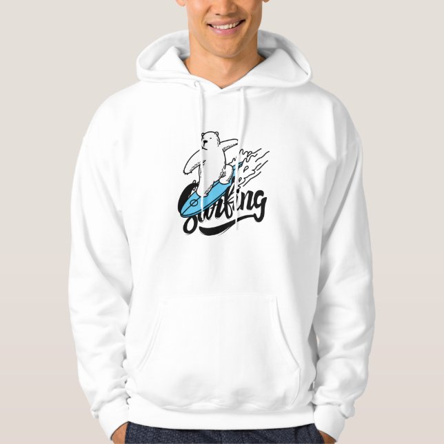 Polarsurfing Hoodie (Vorderseite)