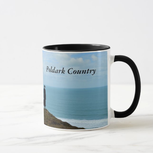 Poldark Land-Foto Cornwall England Tasse (Rechts)