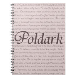 Poldark Zitat Notizblock