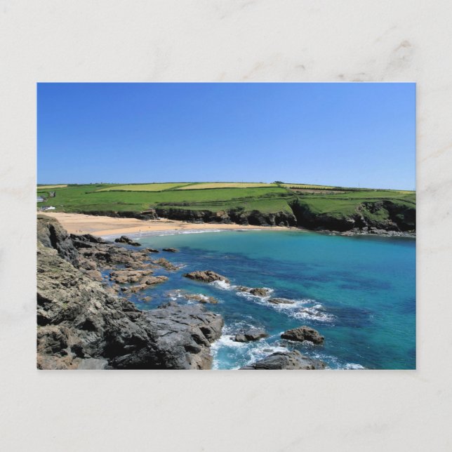 Poldhu Cove Postkarte (Vorderseite)