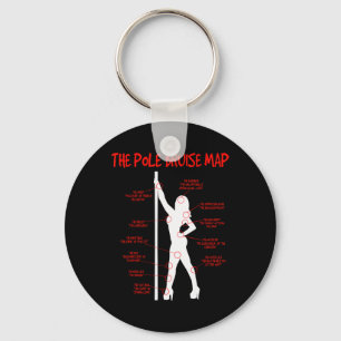 Pole Bruise Wear Dance Outfit Tanzkleidung Fitness Schlüsselanhänger