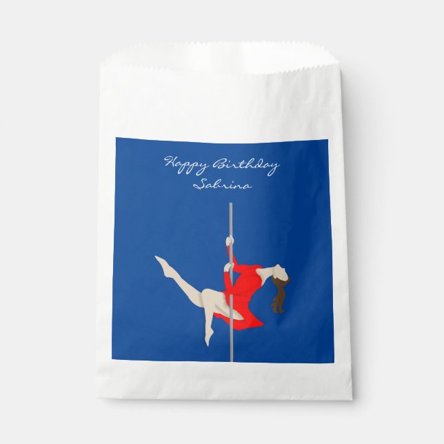 Pole Fitness Geschenktütchen (Vorderseite)