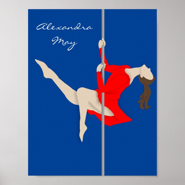 Pole Fitness Poster (Vorne)