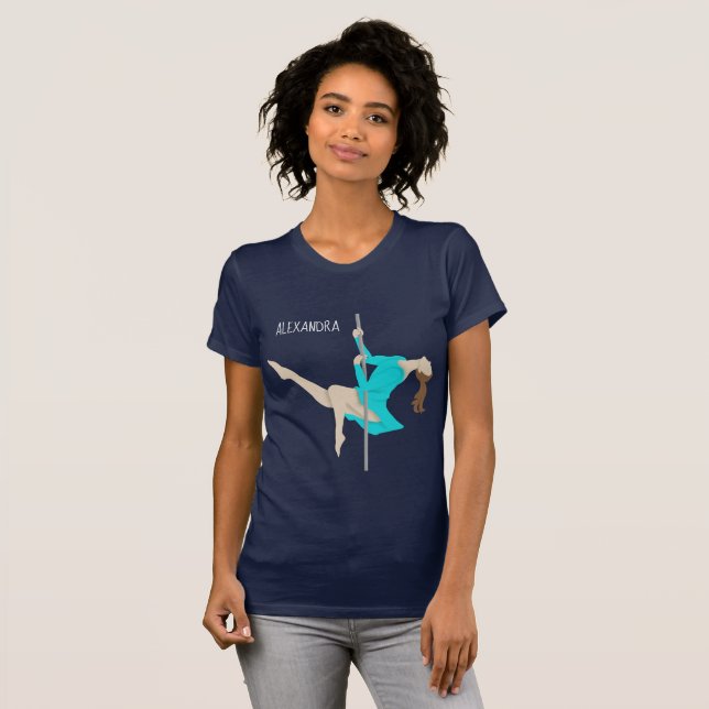 Pole Fitness T-Shirt (Vorne ganz)
