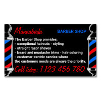 Pole Supply Services Black Red Navy Barrier