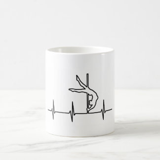 Pole-Tanz-Herzschlag-Kaffee-Tasse Tasse