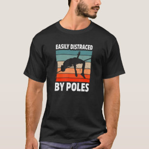 Pole Vaulfield Jumper Track Jumper Athlete Sp T-Shirt