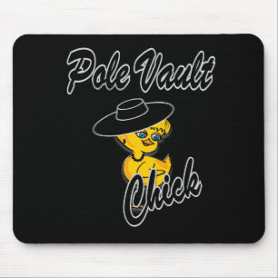 Pole Vault Chick #4 Mousepad