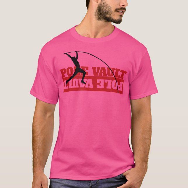 Pole Vault - Fun Pole Vaulting T-Shirt (Vorderseite)