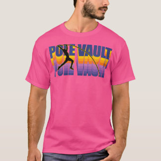 Pole Vault für Frauen - Vintager Look Pole Vaultin T-Shirt