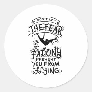 Pole Vault Runder Aufkleber