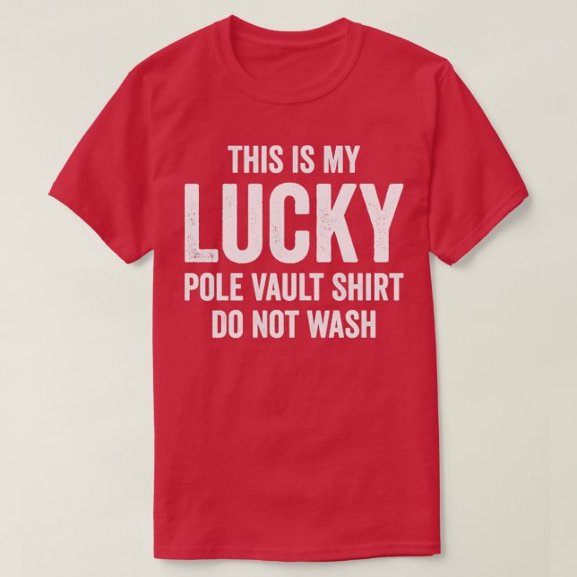 Pole Vault Shirt Pole Vault Pole Vault Pole Vault  (Design vorne)