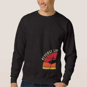 Pole Vault störte Vintage Aussehen Pole Vaulting Sweatshirt