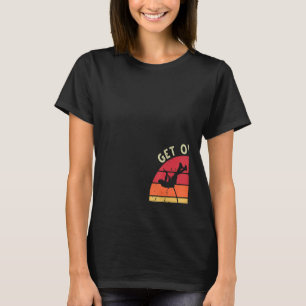 Pole Vault störte Vintage Aussehen Pole Vaulting T-Shirt