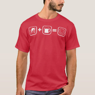 Pole Vault und Bier Gymnastik Sportturnastik T-Shirt