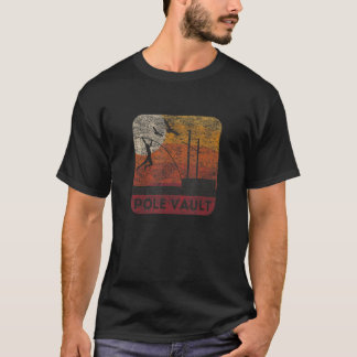 Pole Vault Vintag Look Pole Vaulting T-Shirt