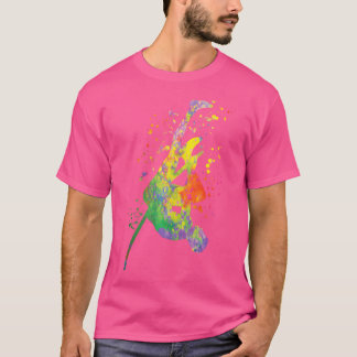 Pole Vaulter Colorsplash Pole Jump Sportler Kinder T-Shirt