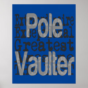Pole Vaulter Extraordinaire Poster