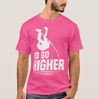 Pole Vaulter Spikes Männerschuhe Trainingspole T-Shirt