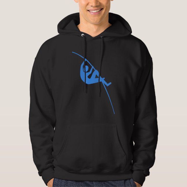 Pole Vaulting - Baby Blue Hoodie (Vorderseite)
