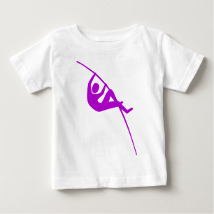 Pole Vaulting - Lila Baby T-shirt