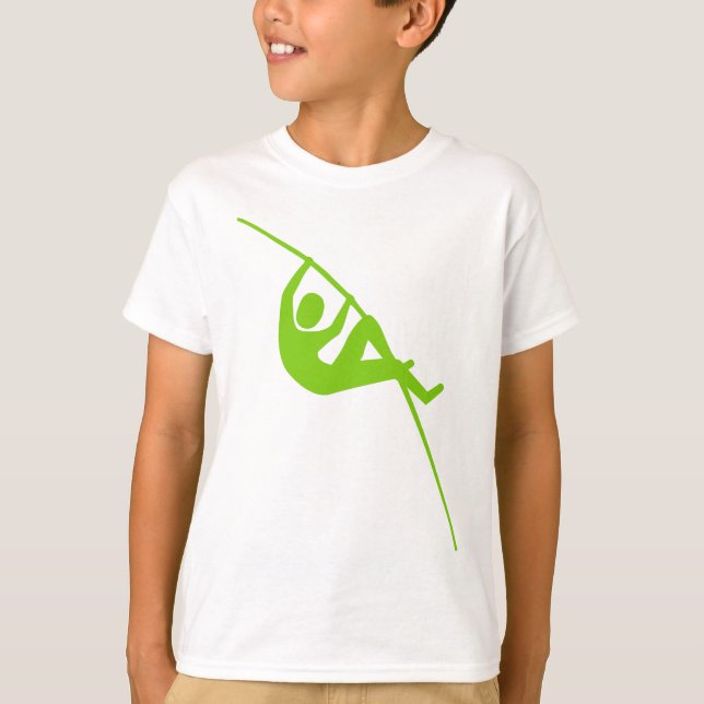 Pole Vaulting - Mars Green T-Shirt (Vorderseite)
