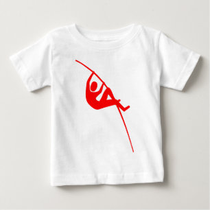 Pole Vaulting - Rot Baby T-shirt