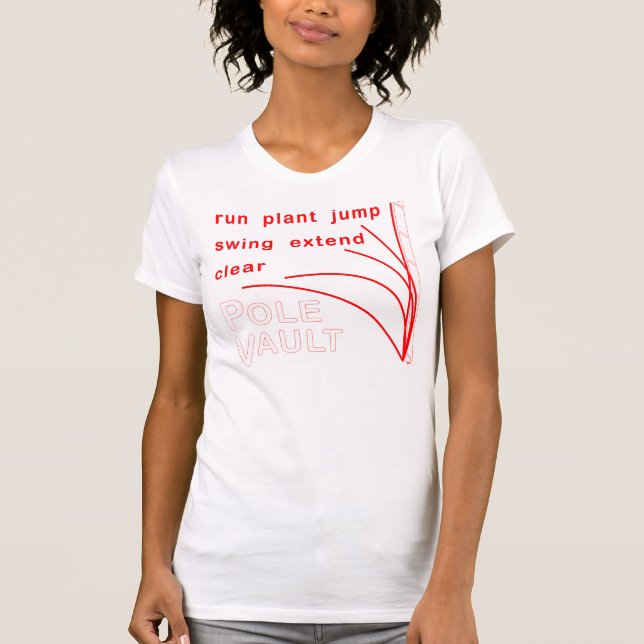 Pole-Wölbungs-Shirt T-Shirt (Vorderseite)