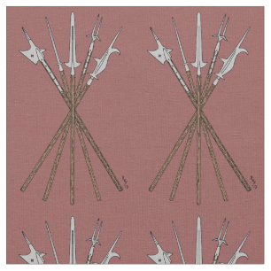 Polearms aus dem 16. Jahrhundert Stoff