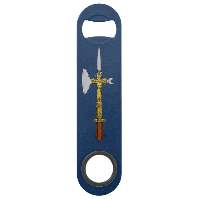 Poleaxe Edward IV Speed Flaschenöffner (Vorderseite)