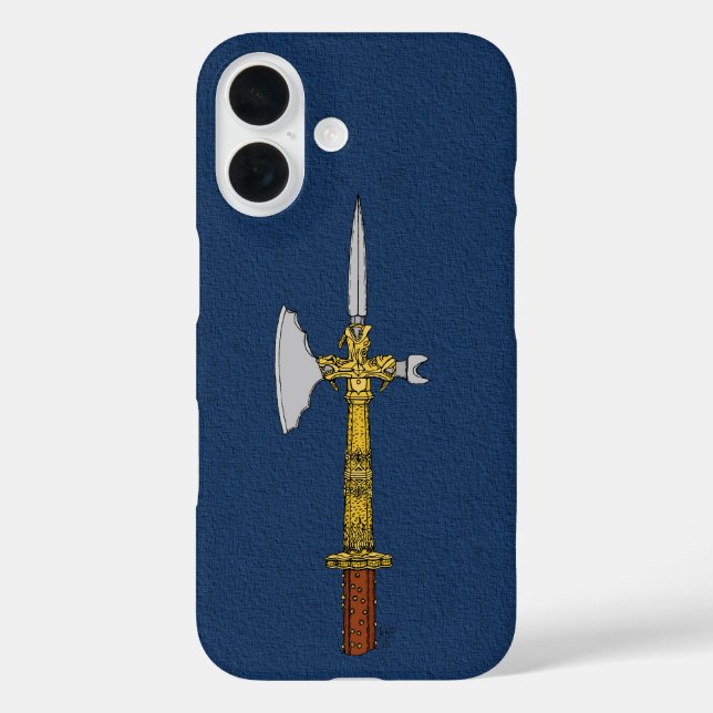 Poleaxe von Edward IV Case-Mate iPhone Fall Hülle (Rückseite)