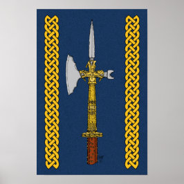 Poleaxe von Edward IV Poster