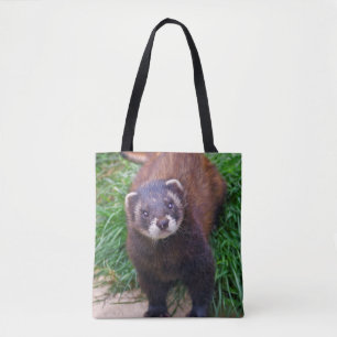 Polecat ganz über Druck-Tasche