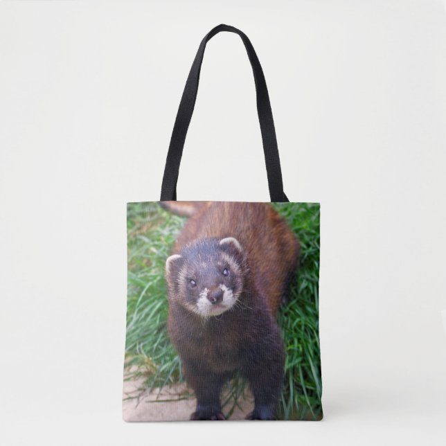 Polecat ganz über Druck-Tasche (Vorderseite)