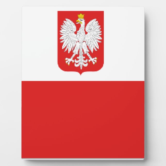 Poleflagge Fotoplatte (Vorderseite)