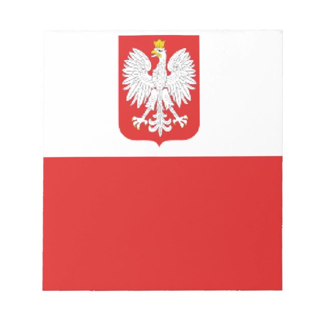 Poleflagge Notizblock (Vorderseite)