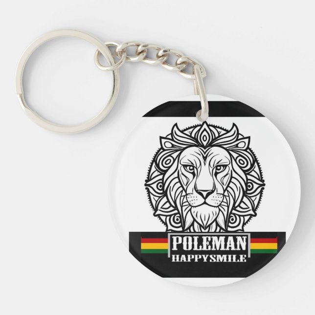 Poleman BUATTA-Schlüssel glücklich Schlüsselanhänger (Vorderseite)