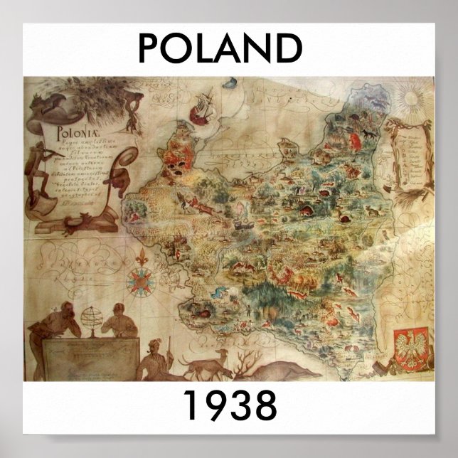 POLEN 1938 POSTER (Vorne)
