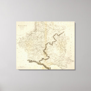 Polen 5 leinwanddruck