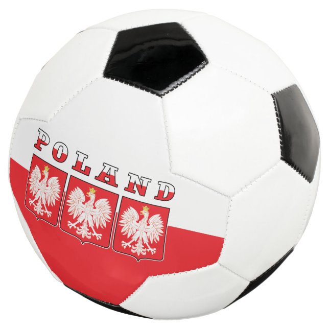 Polen - Adelsflagge Fußball (Dreiviertel)
