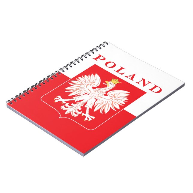 Polen Adlerschild Notizblock (Linke Seite)