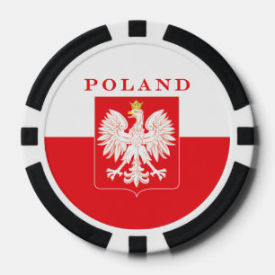 Polen Adlerschild Pokerchips