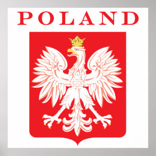 Polen Adlerschild Poster